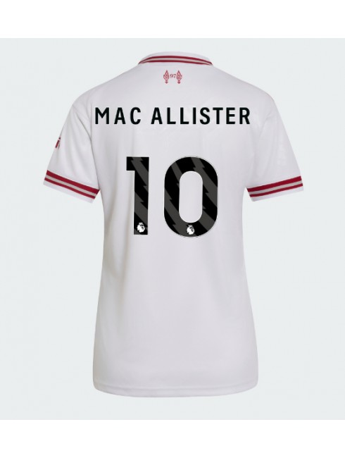 Liverpool Alexis Mac Allister #10 Replika Borta Kläder Dam 2026-27 Kortärmad Liverpool Alexis Mac Allister #10 Replika Borta Kläder Dam 2026-27 Kortärmad